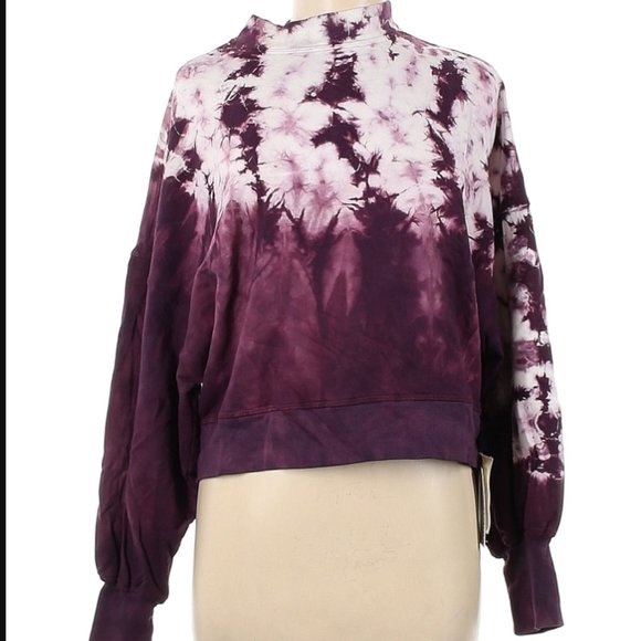 Electric & Rose Tops - Electric and Rose Tie Dye Sweatshirt